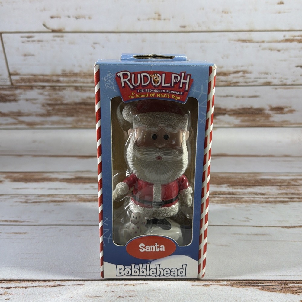 ToySite Santa Bobblehead Rudolph Red-Nosed Reindeer Misfit Toys New